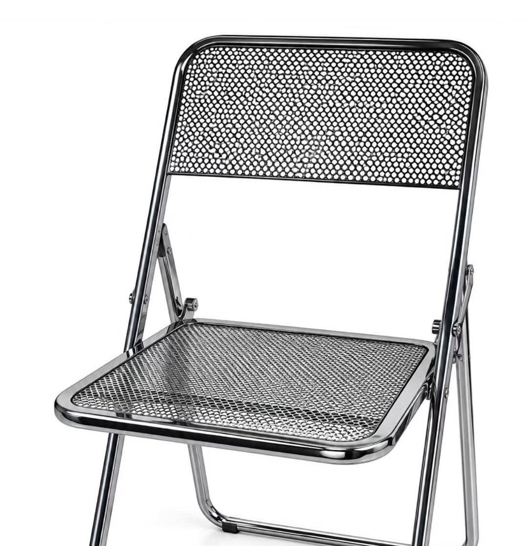 Silla cromada plegable 0101